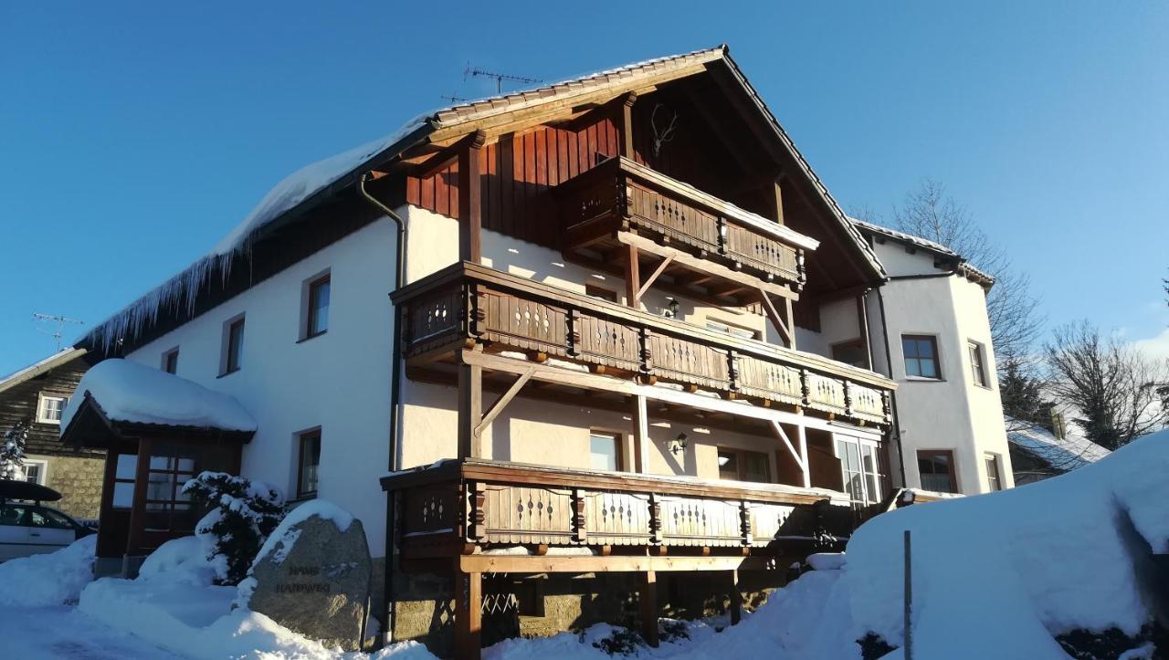 Haus Haidweg - Ferienwohnungen In Haidmuehle Im Dreilaendereck De-Cz-At Exterior foto
